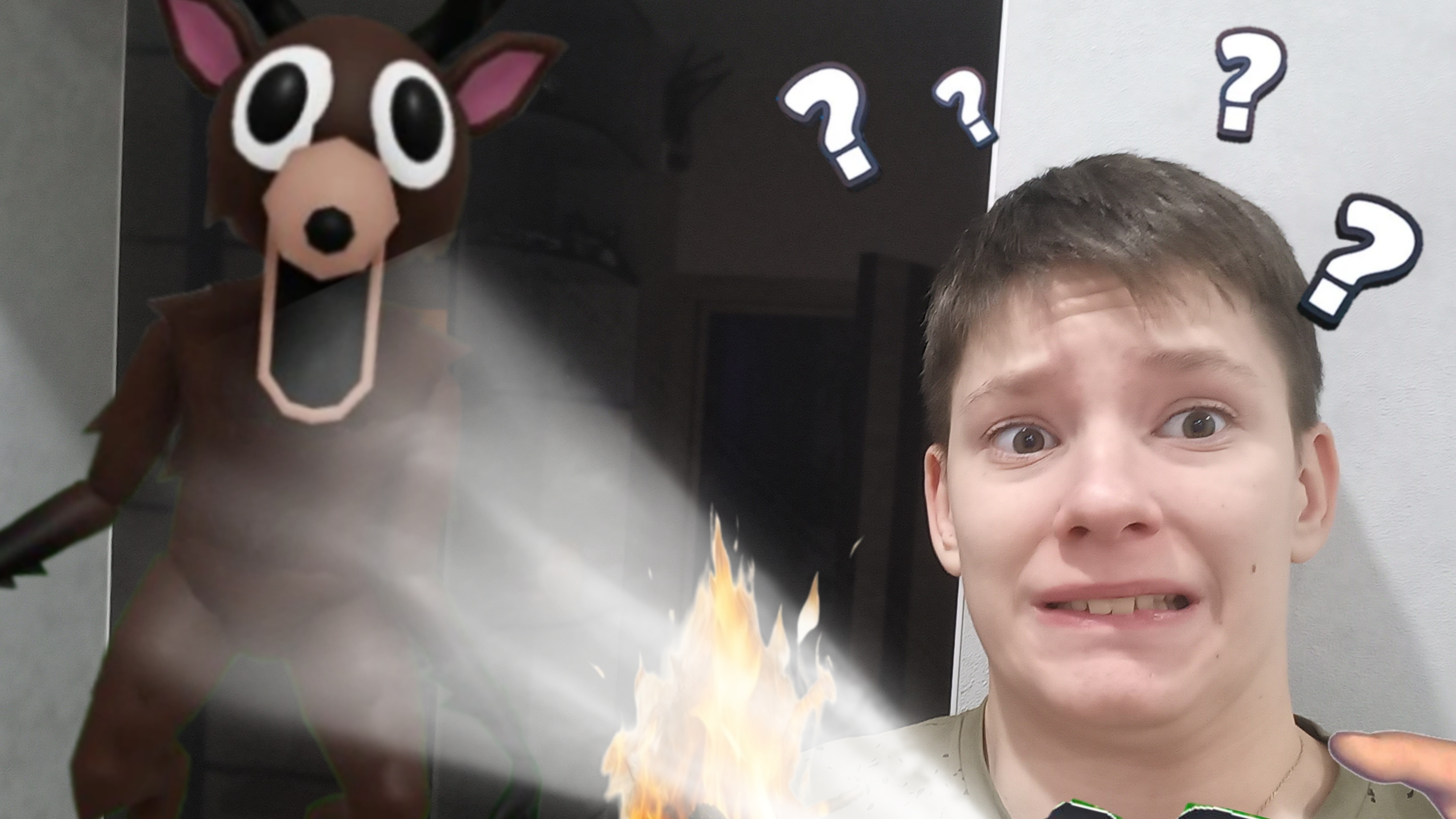 ОЛЕНЬ МОНСТР В РЕАЛЬНОЙ ЖИЗНИ. смотреть онлайн