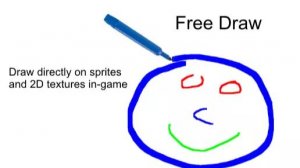 Asset Unity - Simple Drawing on Sprites/2D Textures (Простое рисование на спрайтах/2D текстурах)