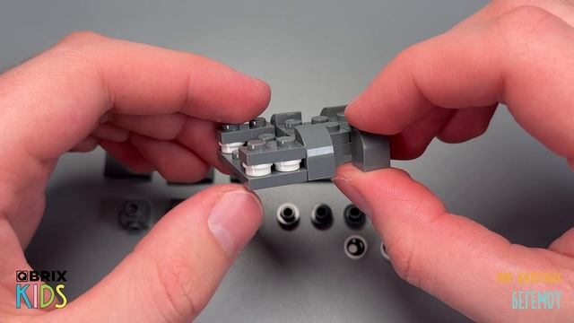 Собираем бегемота из конструктора QBRIX KIDS - детские конструкторы с видеоинструкцией смотреть онлайн