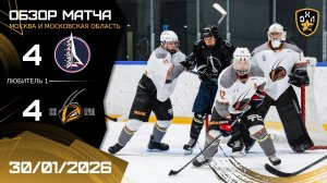 ОБЗОР / БУРАН - ПЧЁЛЫ / 30.01.26 / ОХЛ МОСКВА / ДИВИЗИОН ЛЮБИТЕЛЬ 1
