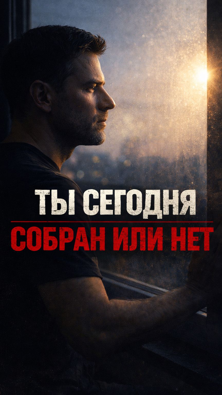 Ты сегодня собран или нет