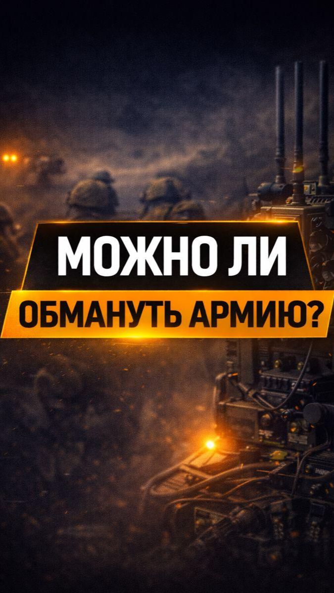 Дрон обманывает армию ?
