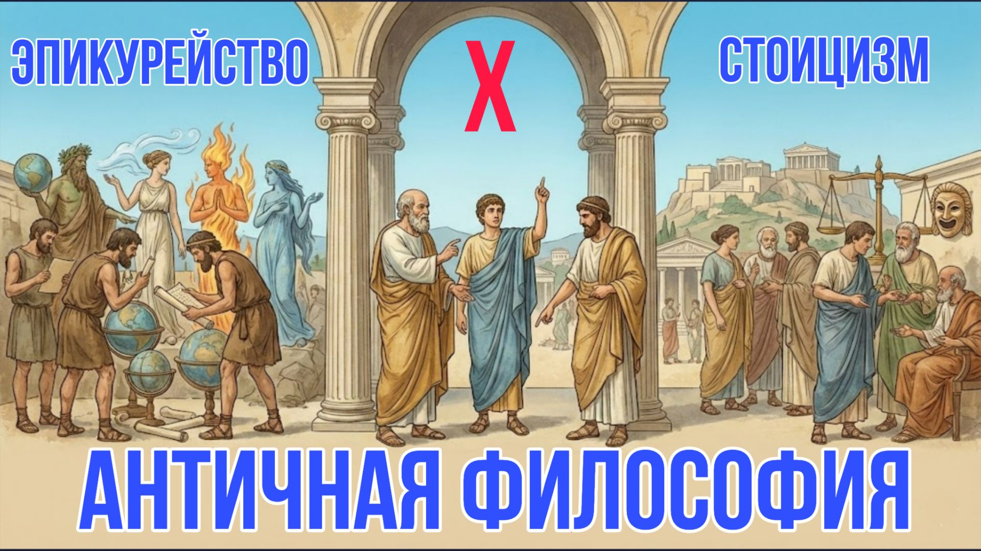 Эпикуреизм и Стоицизм | История философии смотреть онлайн