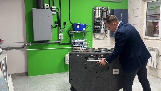 Обзор приточной установки для системы вентиляции TURKOV ZENIT HECO V350