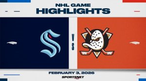 04.02.2026 | ОБЗОР МАТЧА | Анахайм Дакс - Сиэтл Кракен | Highlights