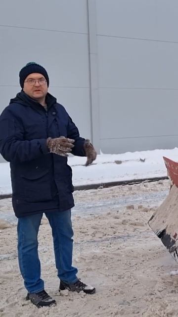 Двухсторонняя  лопата! Отвал Флагман для Шифенг 904 #минитрактор #трактор