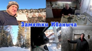 Деревенская жизнь, фаршированные блинчики от Иваныча