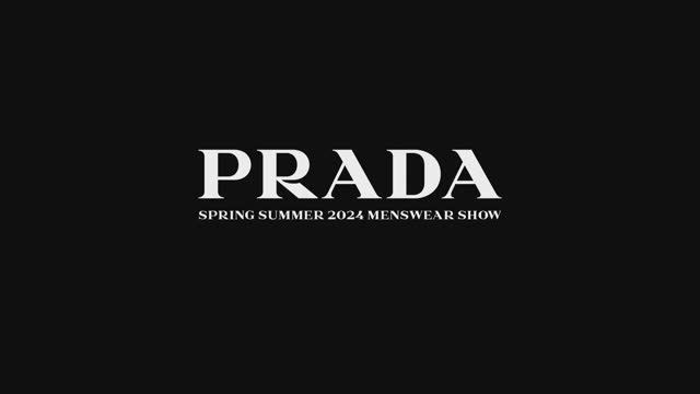 Показ мужской коллекции Prada весна-лето 2024