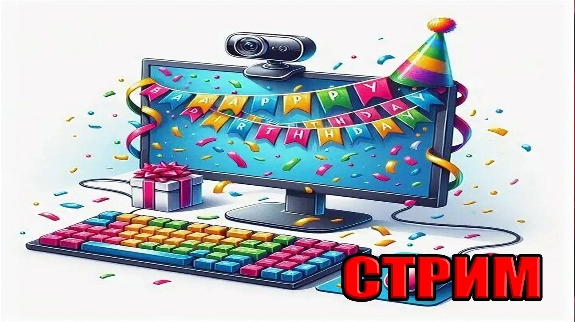 ДЕНЬ РОЖДЕНИЯ У ЛЮБИМОГО БЛОГЕРА! СТРИМ: 3 февраля в 21:00 смотреть онлайн