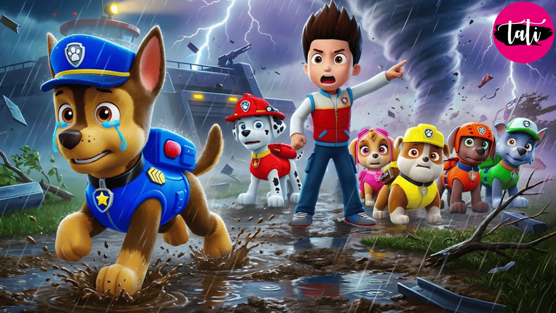 Щенячий патруль и Маршалл. Залипательное видео. Мультфильм для детей и малышей. Анимация 182