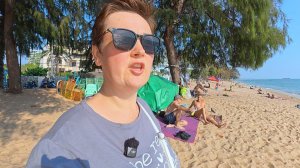 На пляже в Паттайе нас ждал НЕПРИЯТНЫЙ СЮРПРИЗ! Вован устроил мне УСТЕРИКУ, отказался купаться! Влог