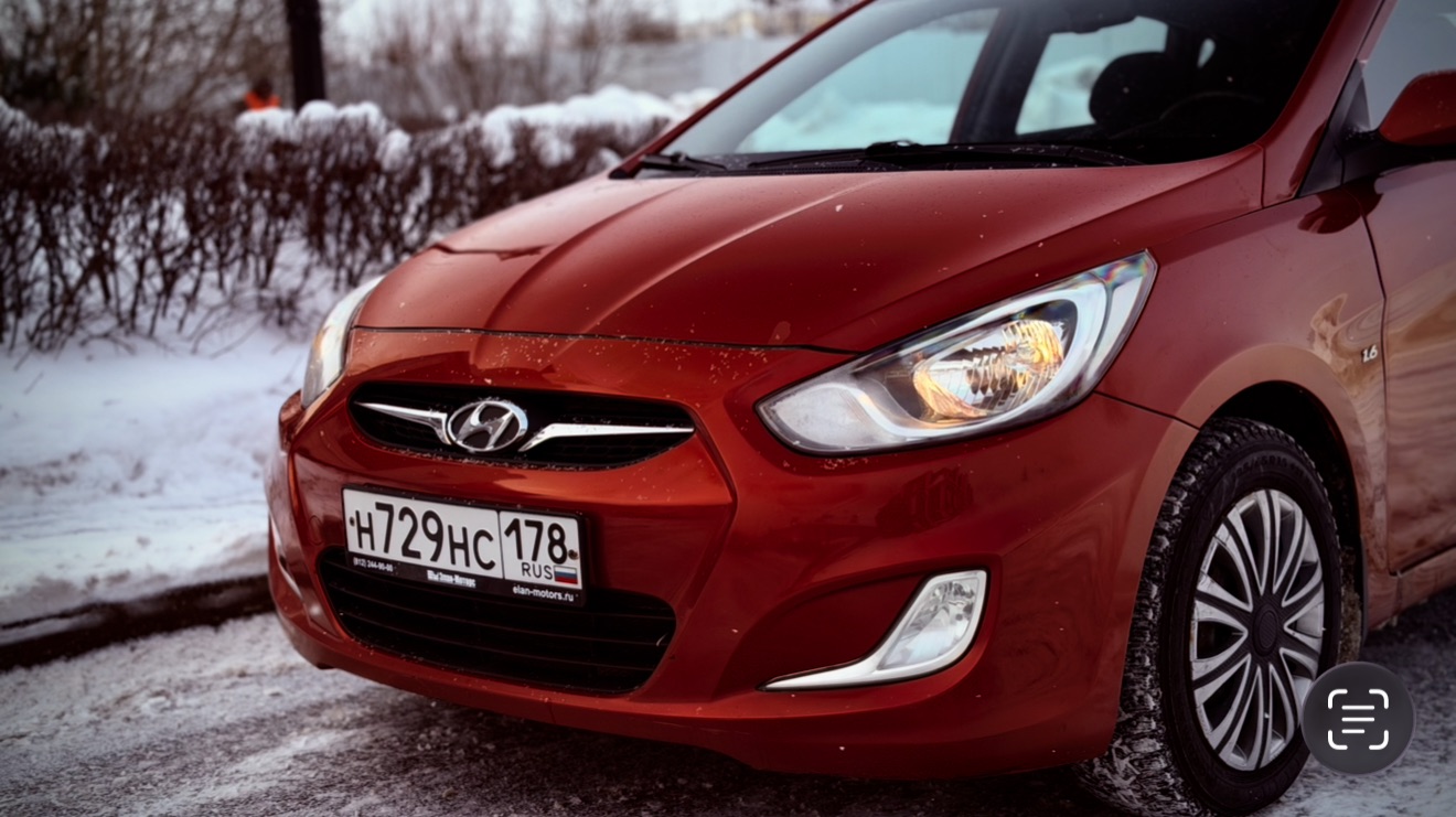 Hyundai Solaris 2012, 1.6 At, 112 пробег, в отличном состоянии! смотреть онлайн