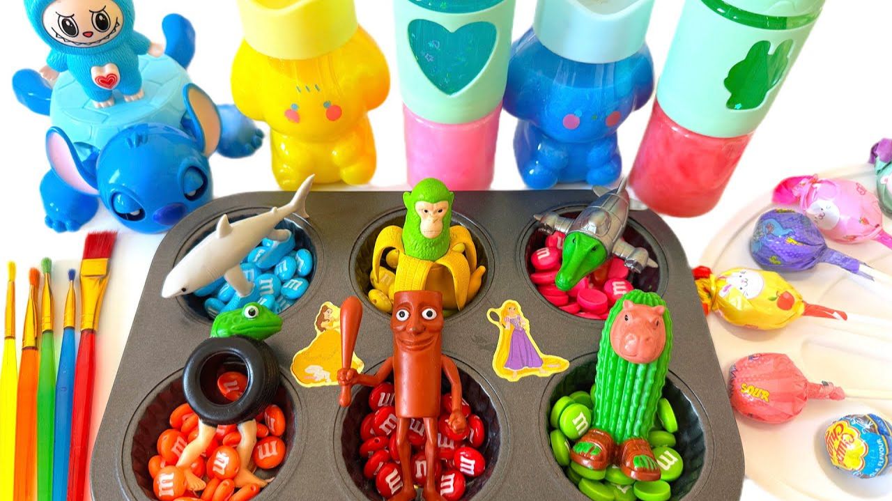 Мультики для детей! Прикольные игрушки для детей! Мультики залипалки для малышей