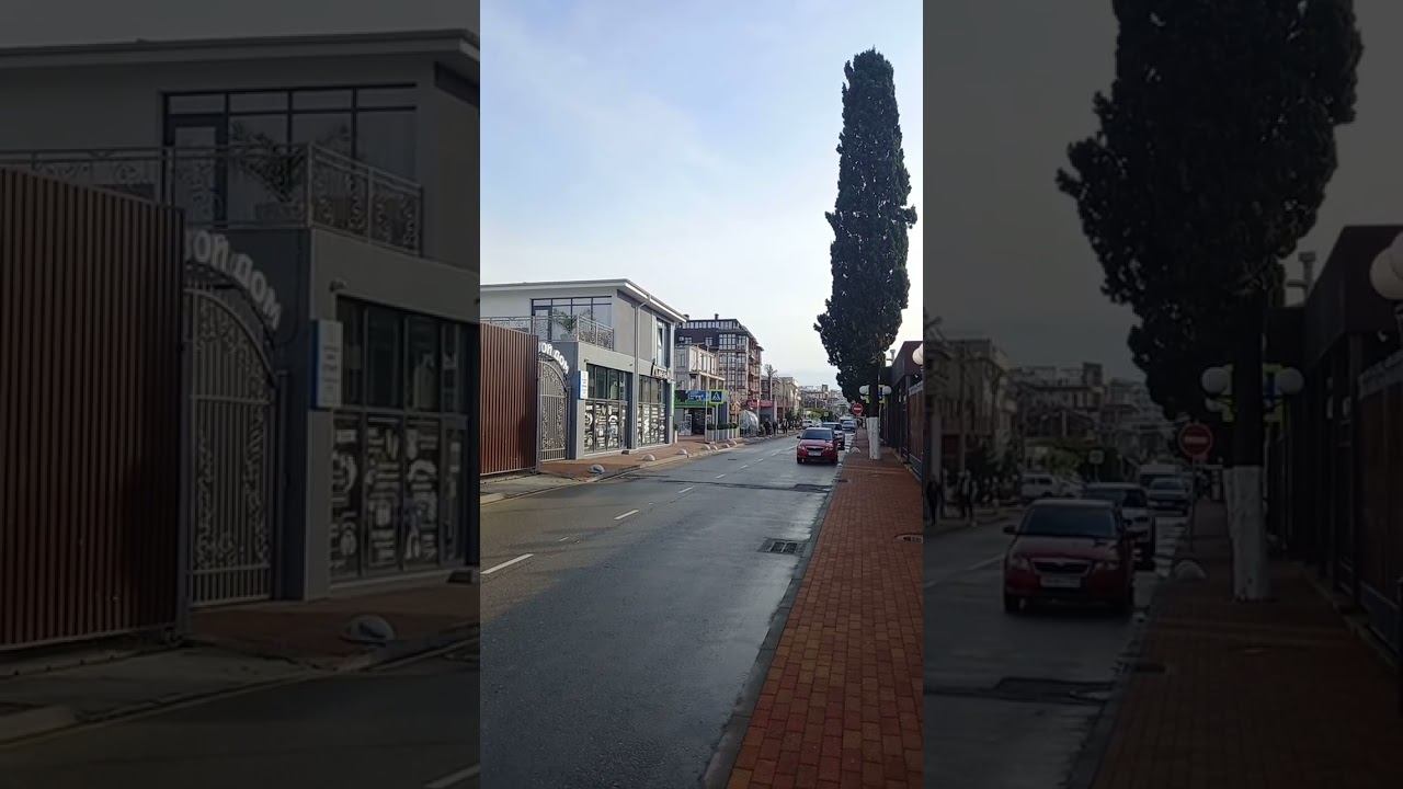 Нижнеимеритинская улица, Сириус  #сочи #адлер #море #сириус #shortsvideo