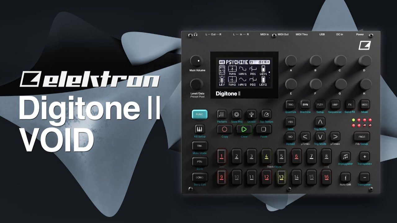 Elektron Digitone II: Presets for Ambient, IDM and Electronica смотреть онлайн