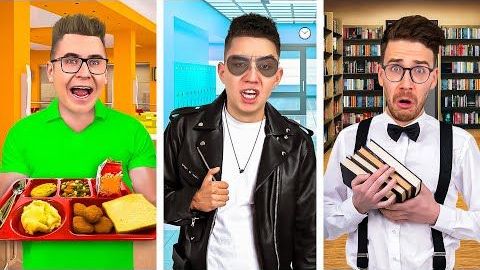 ВЛАД А4 - Типы УЧЕНИКОВ в ШКОЛЕ ! А4 смотреть онлайн