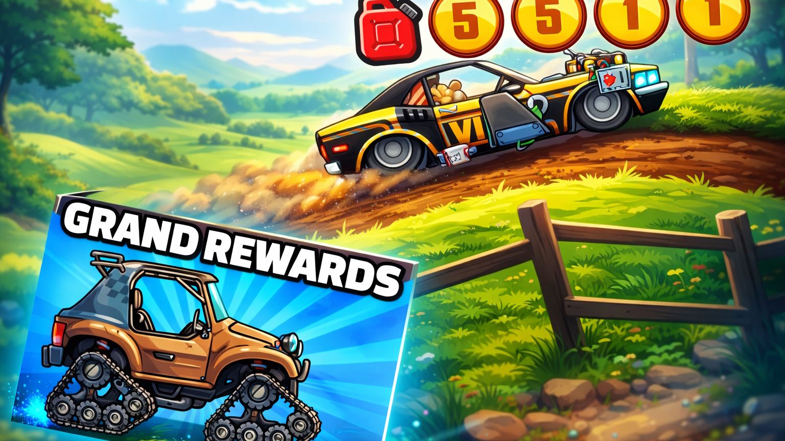 ❗🔔 It's A Boring Time-Attack Races (Days Of Poor Weather) - Hill Climb Racing 2 смотреть онлайн