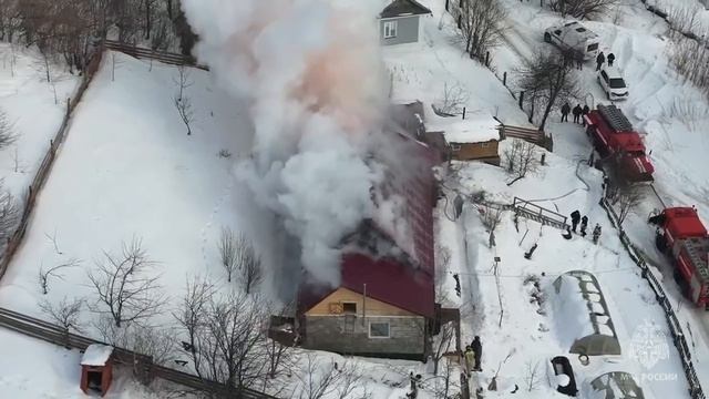 Пожар в Горно-Алтайске смотреть онлайн