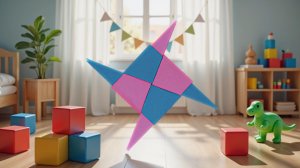 Как сделать сюрикен из бумаги Оригами сюрикен