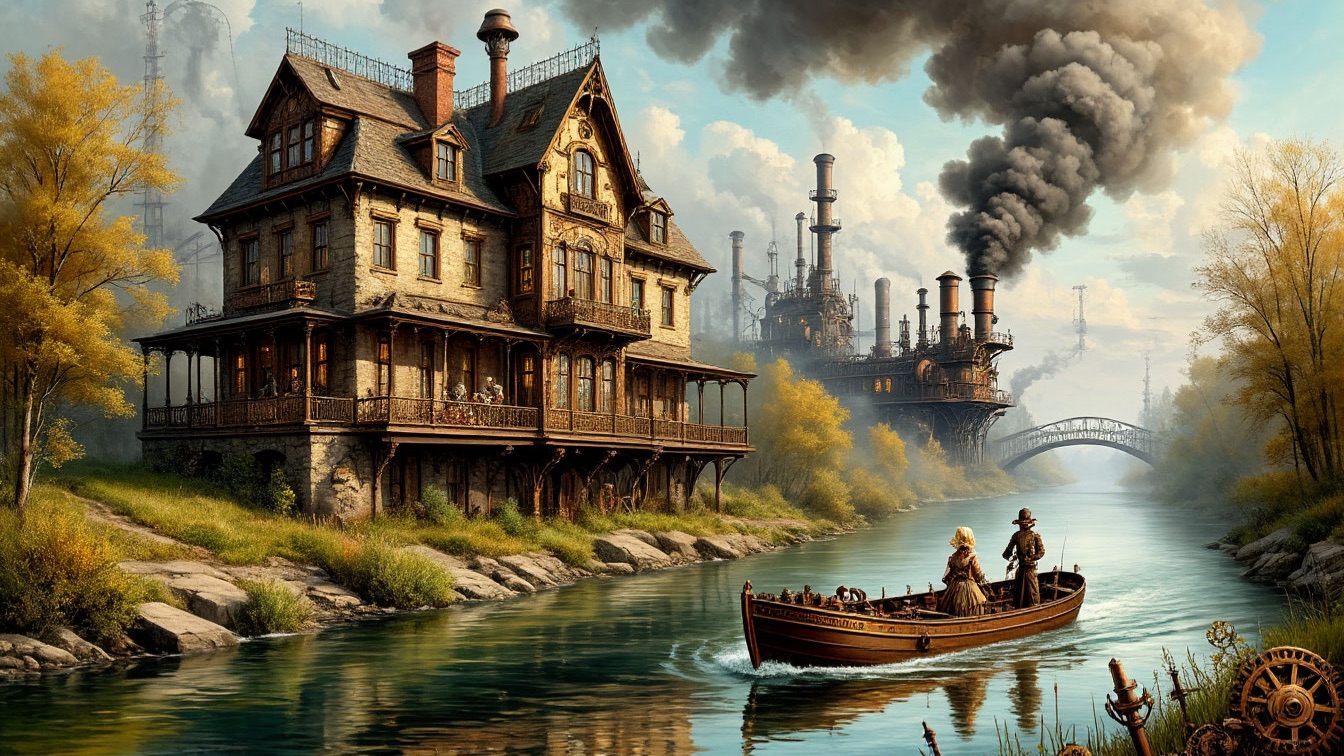 A walk along the silver river