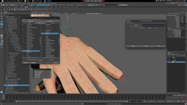 Character Rigging in Maya! Episode 14 — Rigging the Hands — Dikko (1080p, h264)