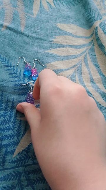 обзор на новые серёжки.