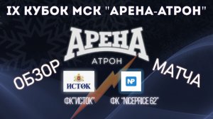 Обзор матча ФК Исток-ФК Niceprice