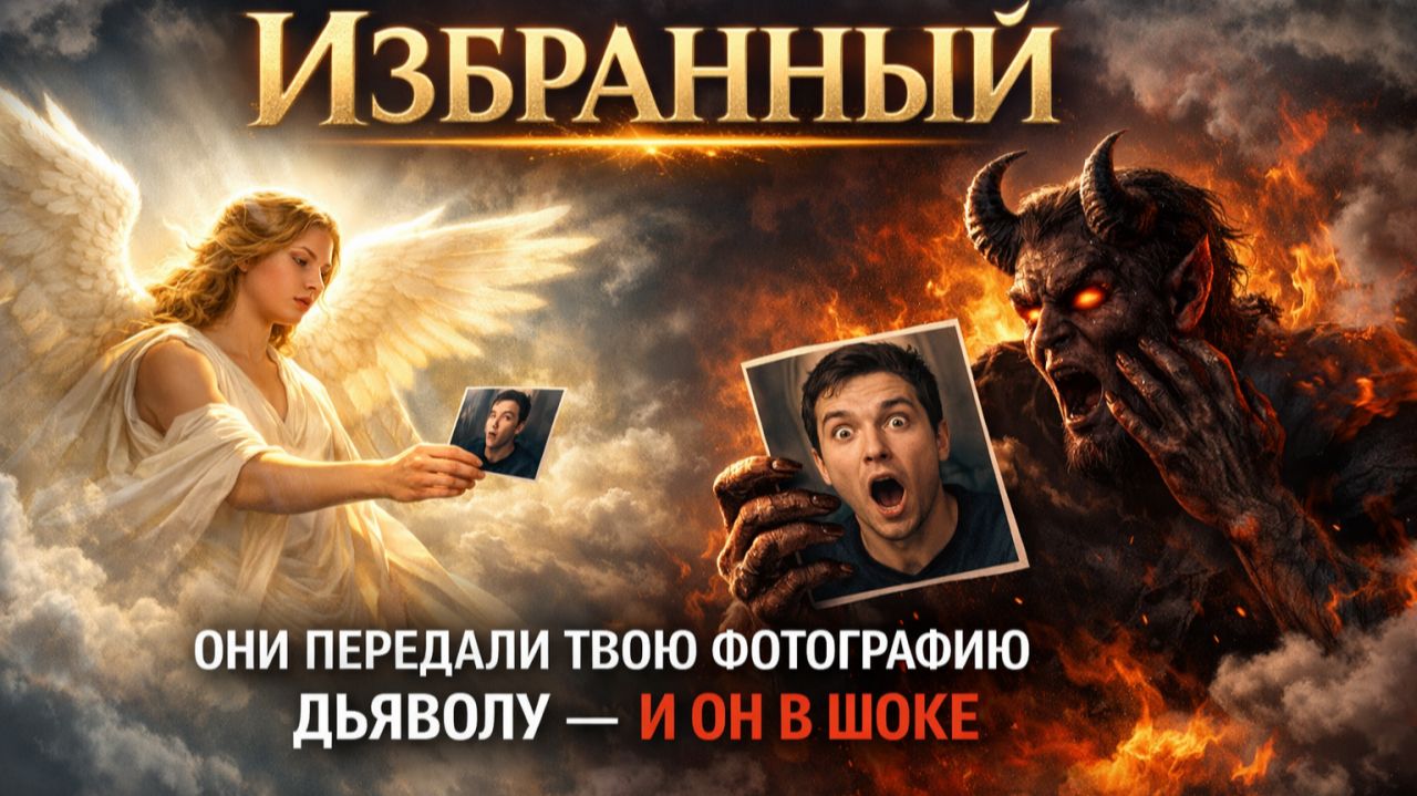 ИЗБРАННЫЙ 😈 ОНИ ПЕРЕДАЛИ ТВОЮ ФОТОГРАФИЮ ДЬЯВОЛУ — И ОН В ШОКЕ