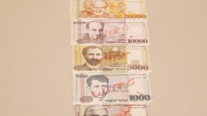 Армения переходит на банктоты третьего поколения и избавляется от старых купюр