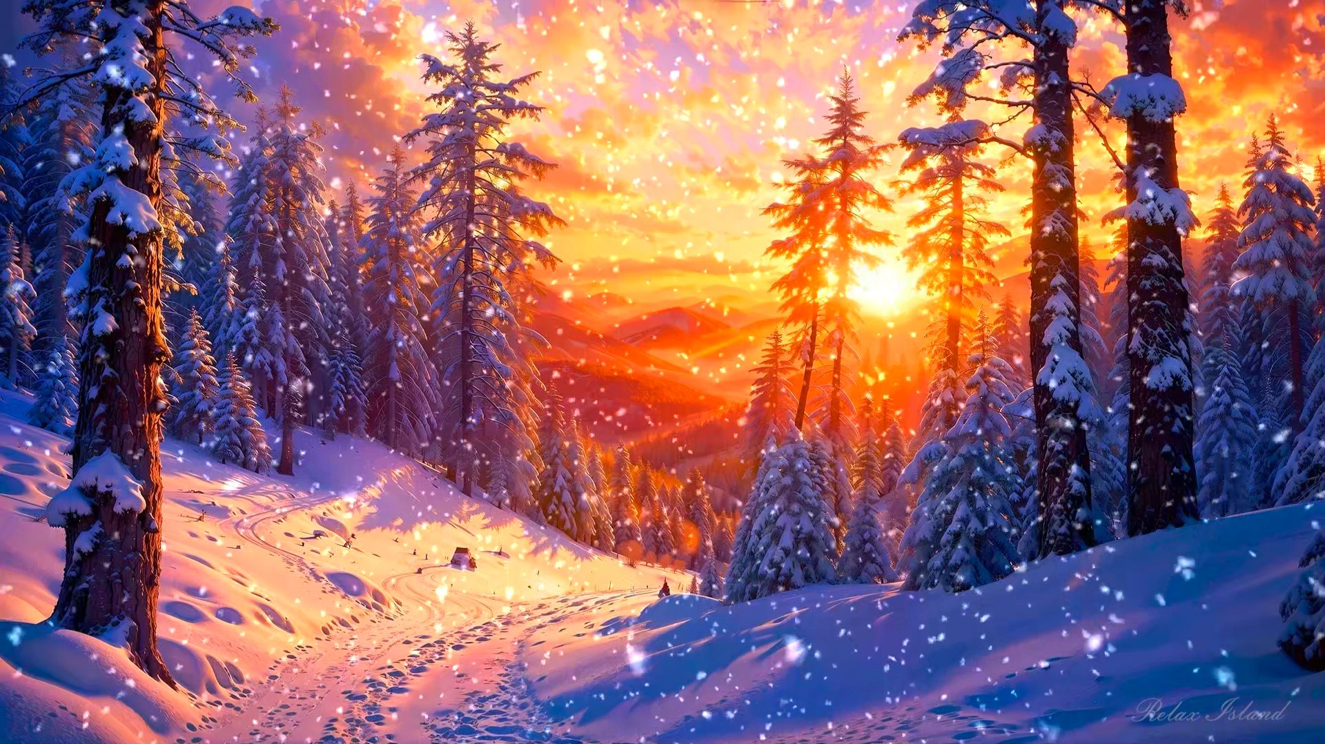 ✨ ОЧЕНЬ КРАСИВАЯ УСПОКАИВАЮЩАЯ МУЗЫКА ДЛЯ СНА 🎵 ЗИМНЯЯ РАССЛАБЛЯЮЩАЯ РЕЛАКС МУЗЫКА ДЛЯ ДУШИ смотреть онлайн