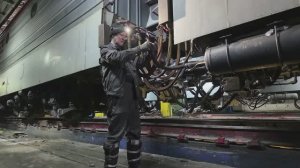 ЖД. Выдача локомотива с прогрева. Осмотр ТЭМ. Пробой конуса ТЭД. Зарядка АКБ. 120/26