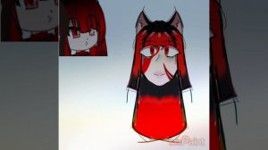 арт для конкурса Китти❤🖤