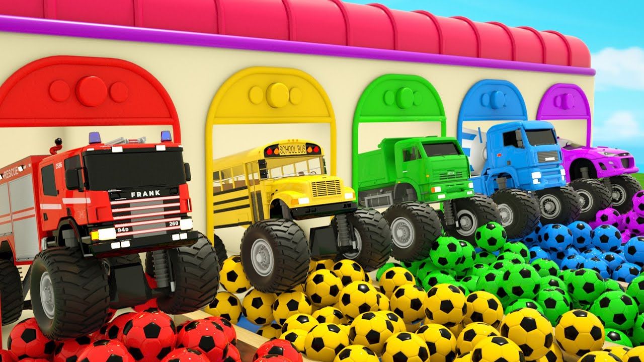 Мультяшки про машинки для детей и малышей с веселыми песенками для малышей и детей смотреть онлайн