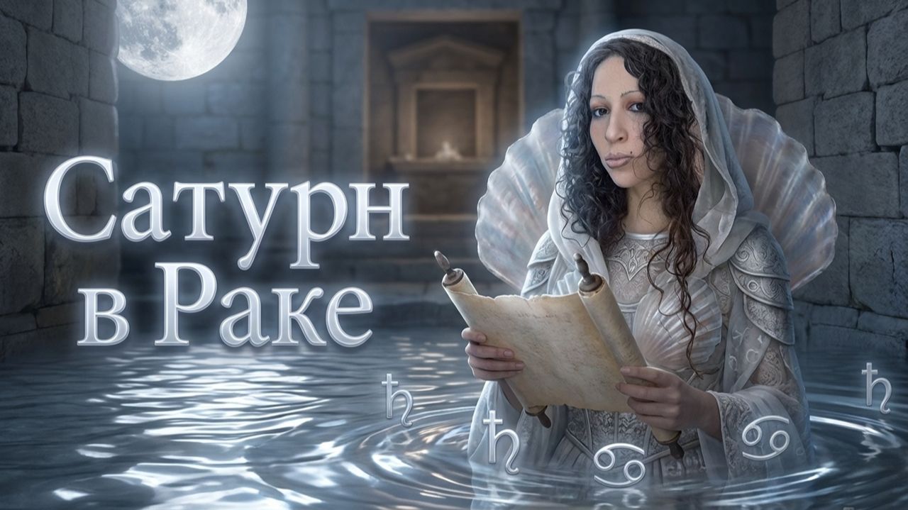 Сатурн в Раке в гороскопе / натальной карте смотреть онлайн