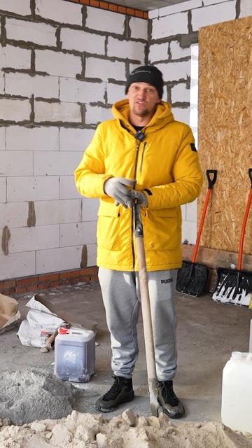 Секрет зимней кладки / Зачем нужен антимороз? #стройка #строительство