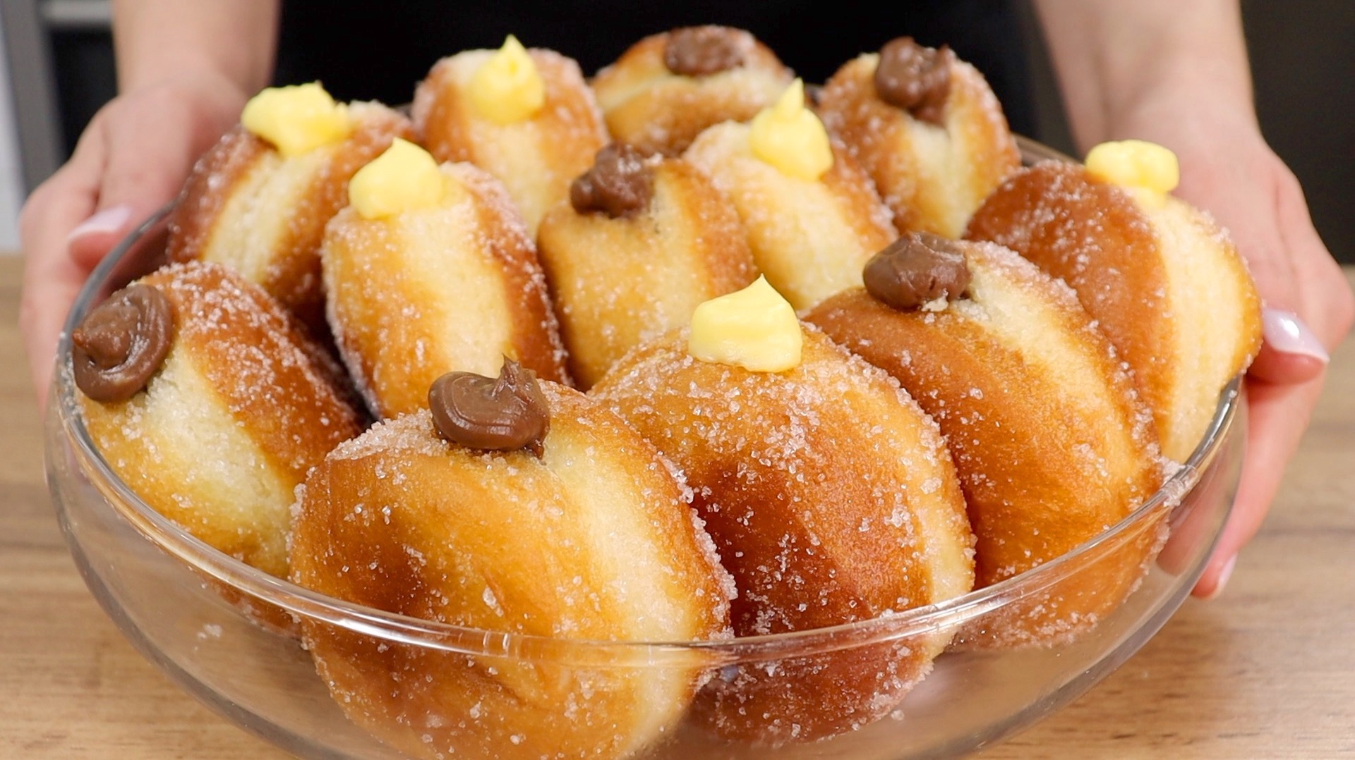 БОМБОЛОНИ Секрет самых пышных пончиков в мире! 🇮🇹 Подробный РЕЦЕПТ смотреть онлайн