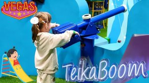 Полина играет в Активити Парке TeikaBoom