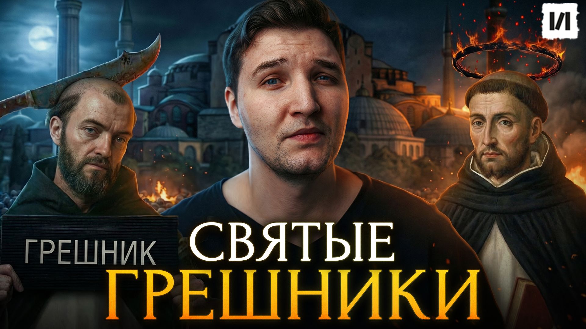 Самые жестокие святые в истории христианства / [История по Чёрному] смотреть онлайн