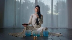 Voice of the Ether 432 Hz Etheric Blue Crystal Bowls. Mei-lan