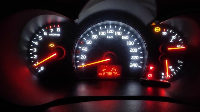 киа соренто 2 XM FL скачет стрелка тахометра и температуры ОЖ смотреть онлайн