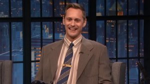 Отец Александра Скарсгарда хотел сыграть презерватив размером с человека в Saturday Night Live