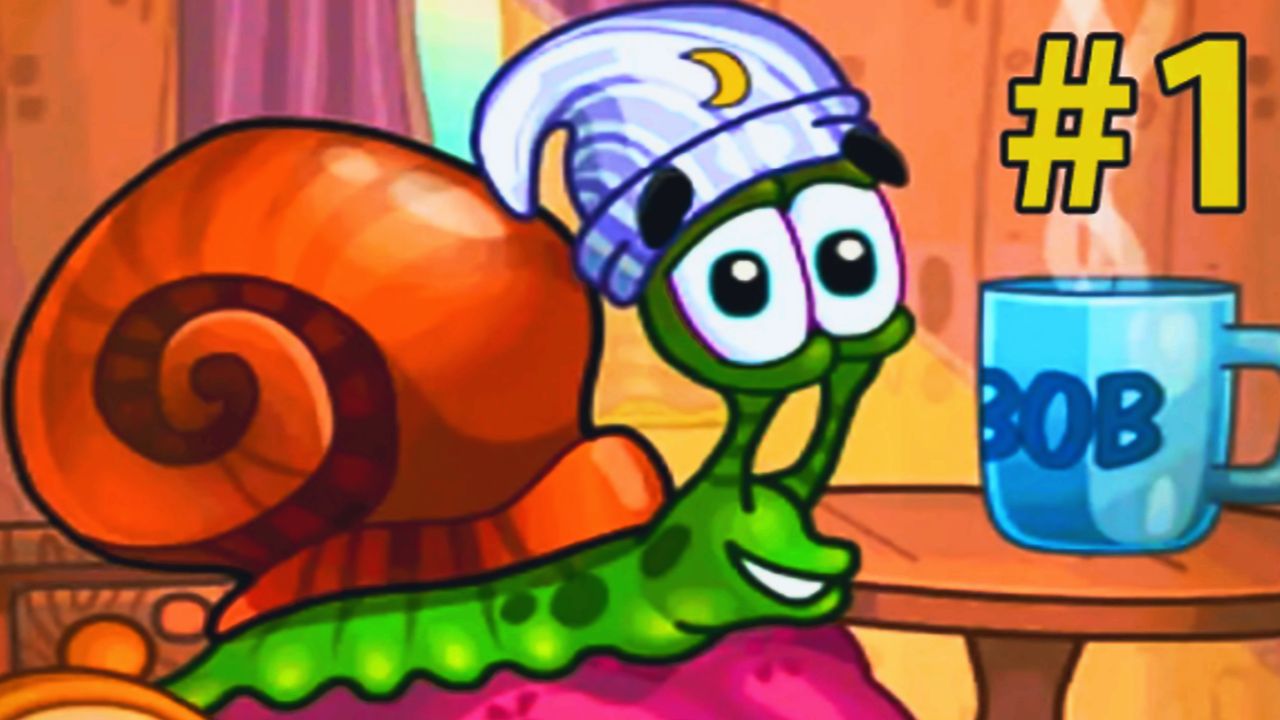 Улитка Боб | Улитка Боб #1 Полное Прохождение | Мультфильм - Игра Улитка Боб Смотреть смотреть онлайн