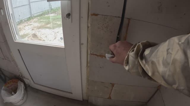 Запуск освещения в бане.