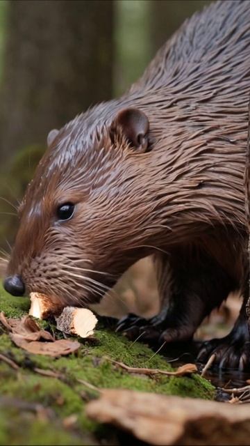 Енотовидная собака в лесу: красивая природа #природа #животные #лес