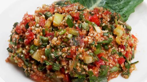 Салат таббуле пшеничный.