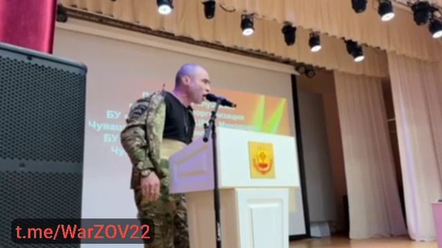 "Глава Яльчикского округа Чувашской Республики не дает возможность выступить ветерану СВО смотреть онлайн