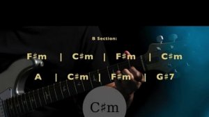 Unbreakable Rock Ballad Guitar Backing Track in Cm