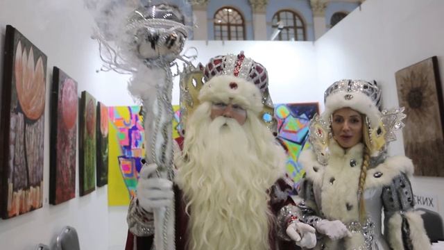 Челябинские Дед Мороз и Снегурочка