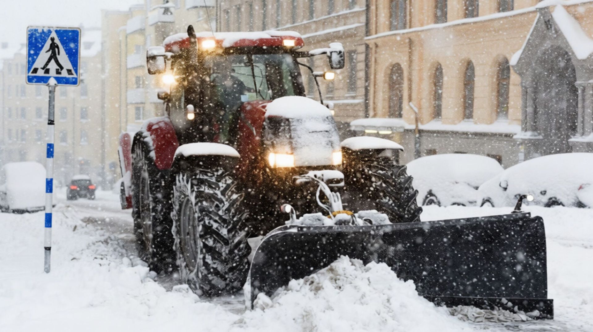 Коммунальные службы Хабаровска откапывают город из сугробов. Основные работы ведутся ночью смотреть онлайн