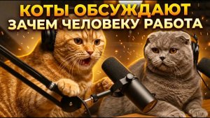 Подкаст Котов  Зачем человеку работа - Подкаст Котов